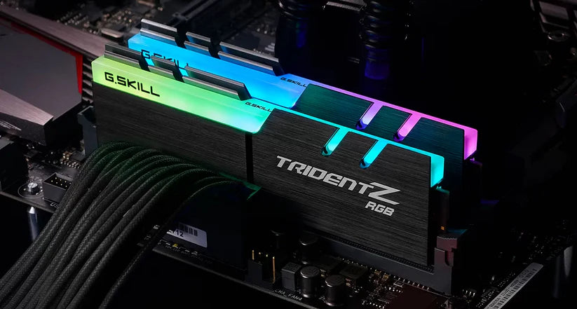 G.SKILL 32GB (2x16GB) DDR4-3600 Trident Z RGB G.SKILL 32GB (2x16GB) DDR4-3600 Trident Z RGB